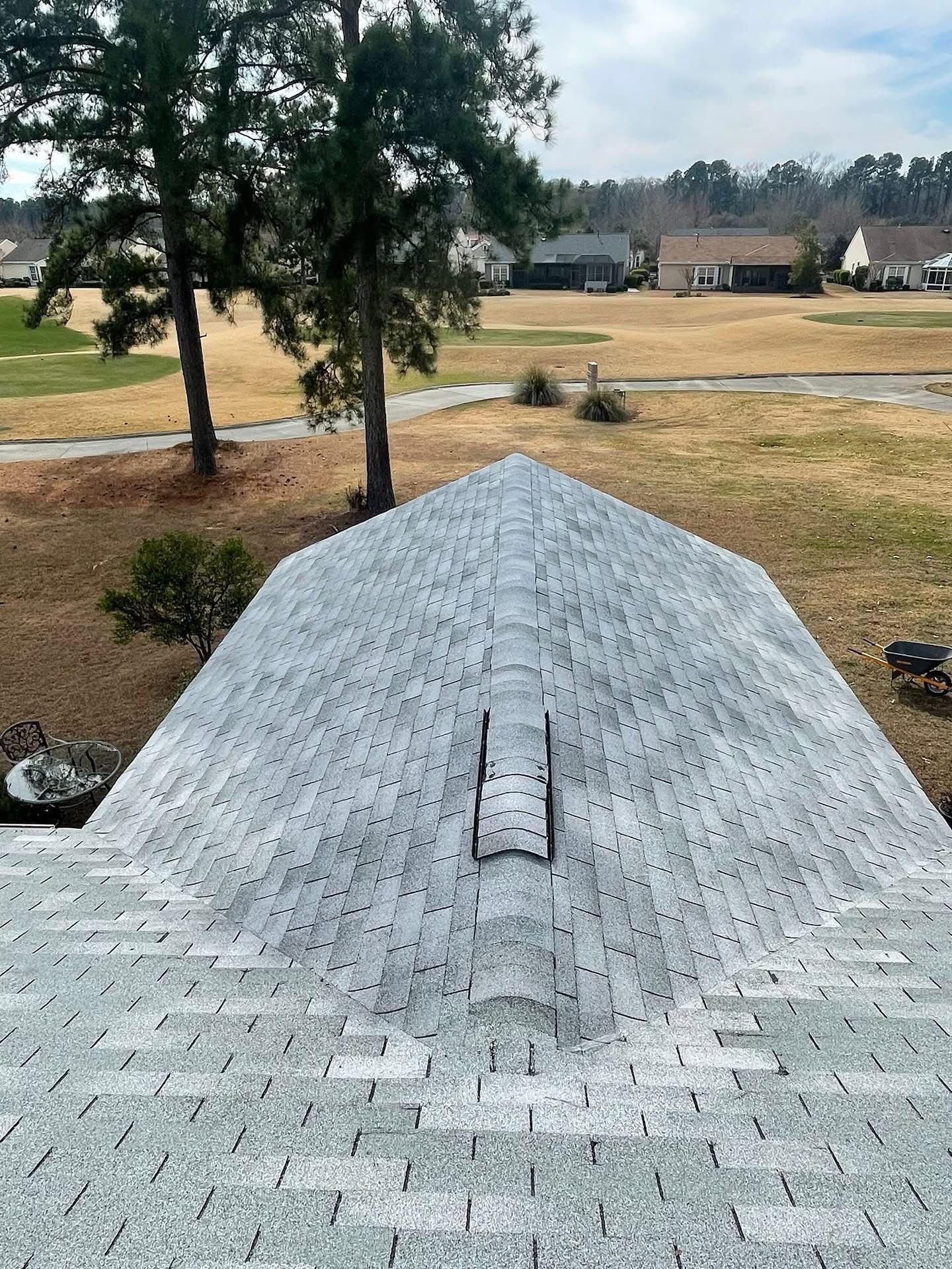 Rooftop enclosure finished detail